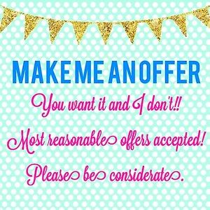 All offers considered!!